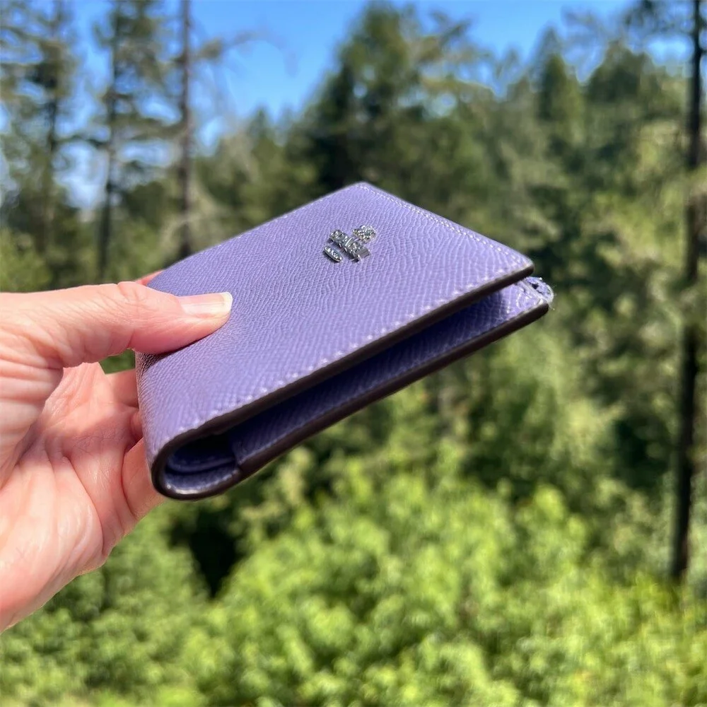 Coach silver purple